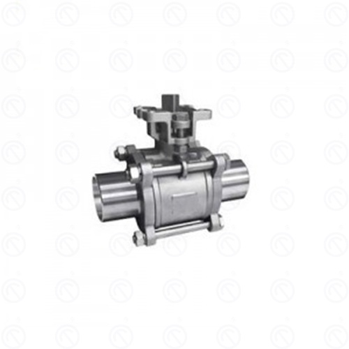 高平台卫生级快装、焊接球阀